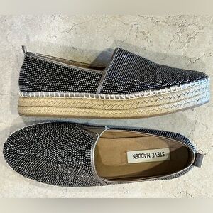 Steve Madden sparkly Espardrilles!